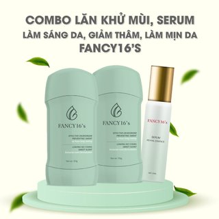 Combo liệu trình 2 tháng chia tay mùi hôi nách cơ thể gồm 1 serum 40ml + 2 lăn khử mùi ngăn mồ h