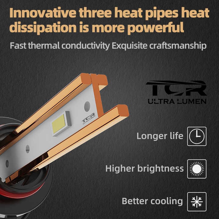 Bộ đèn led pha / cos /gầm ô tô TCR Ultralumen 150W - 4300K vàng nắng - 30.000LM