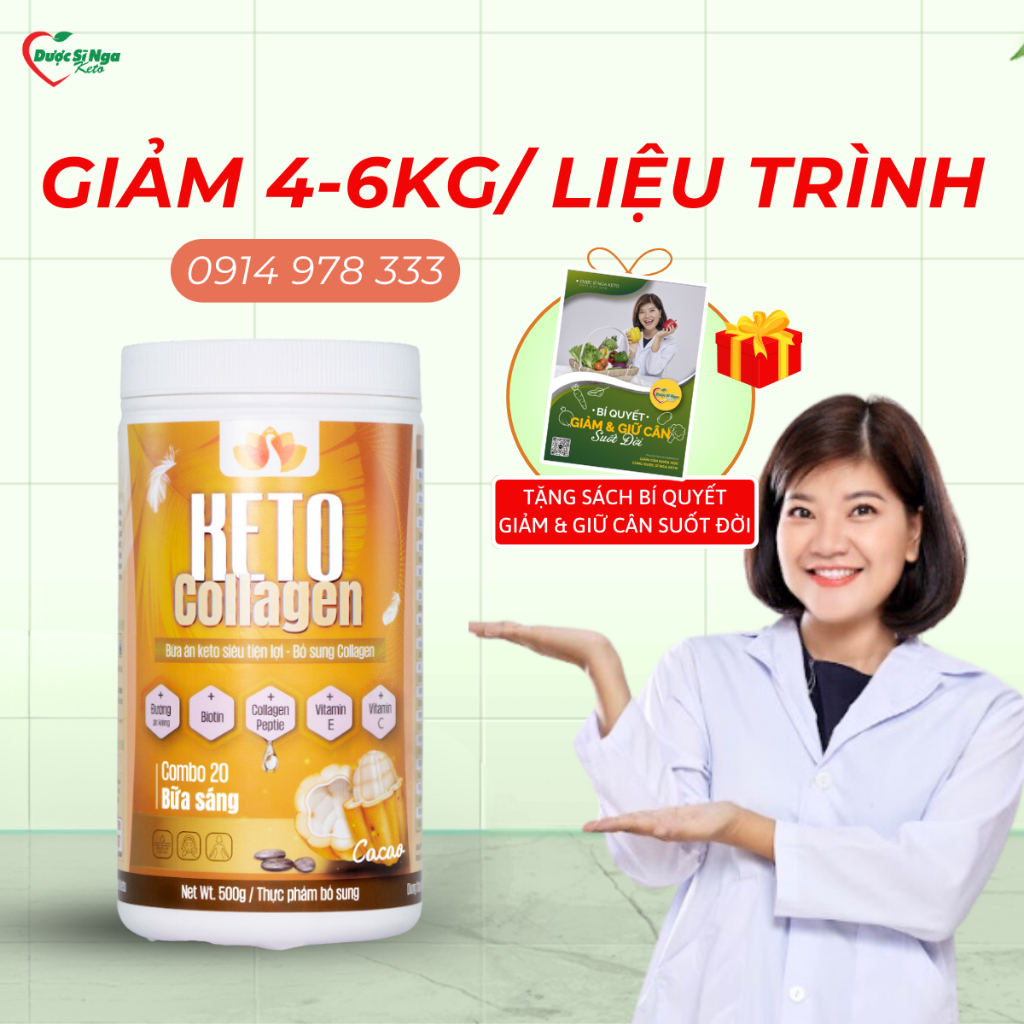 - Bữa ăn KETO GIẢM CÂN SIÊU TIỆN LỢI, Giảm cân nhanh, an toàn - Quà Tặng Hấp Dẫn