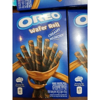 Bánh Oreo quế Wafer Roll socola 54g