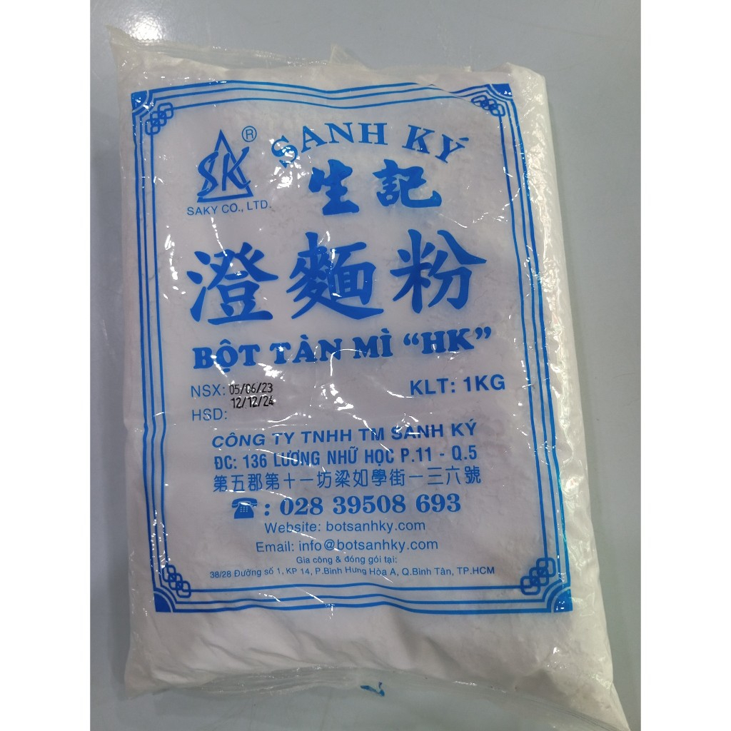 Bột tàn mì Hk gói 1kg của San Ký