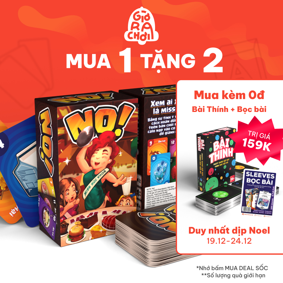 Giờ ra chơi - Trò chơi thẻ bài No -  Truy tìm Mr & Ms Sức Khoẻ | card game, party game