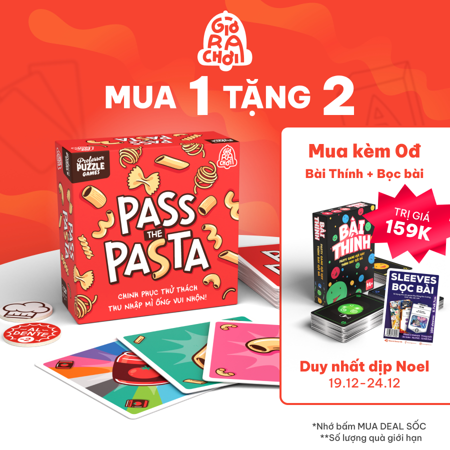 PASS THE PASTA - Chinh phục thử thách thu thập mì ống vui nhộn