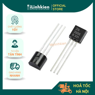 Transistor 2N3906 PNP 0.2A-40V túi 10 chiếc