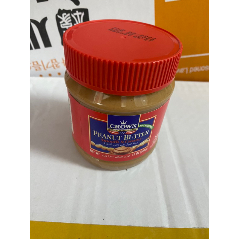 Bơ đậu phộng Crown 340g