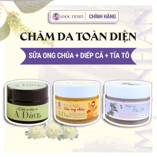 Combo 3 mặt nạ thiên nhiên dưỡng da toàn diện 50gr/hũ Mộc Nhan