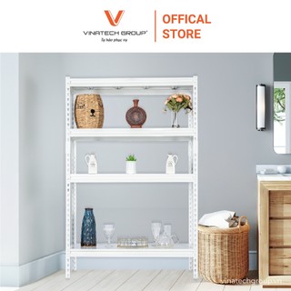 Kệ sắt v lỗ 💖vinatech💖 kệ sắt đa năng 4 tầng để đồ phòng tắm - kệ sắt mâm tôn d1200xr400xc1500