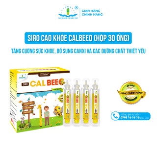 Siro Cao Khỏe CalBeeo - Hỗ trợ bổ sung dưỡng chất thiết yếu, hấp thu Canxi, tăng cường sức khỏe cho trẻ