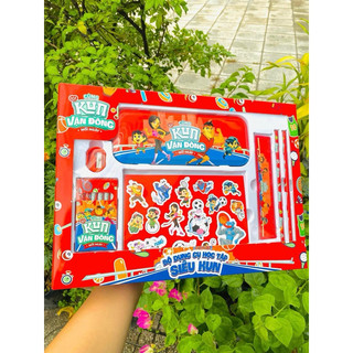 BỘ DỤNG CỤ HỌC TẬP KUN SIÊU ĐẸP - BÉ SIÊU THÍCH