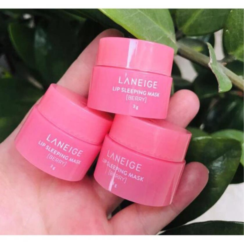 Mặt nạ ngủ ủ môi Laneige cấp ẩm làm mềm môi giúp giảm thâm môi mini size 3g SD05