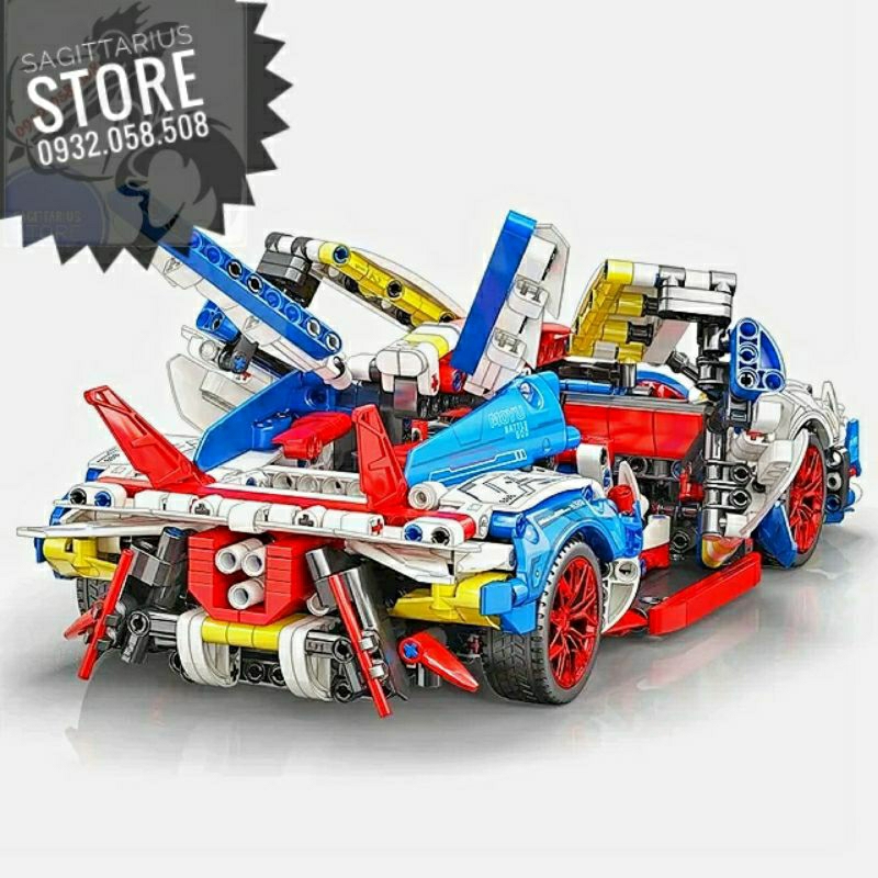 Bộ Xếp Hình 88320A Lắp Ráp Siêu Xe Evo SuperCar 1:14