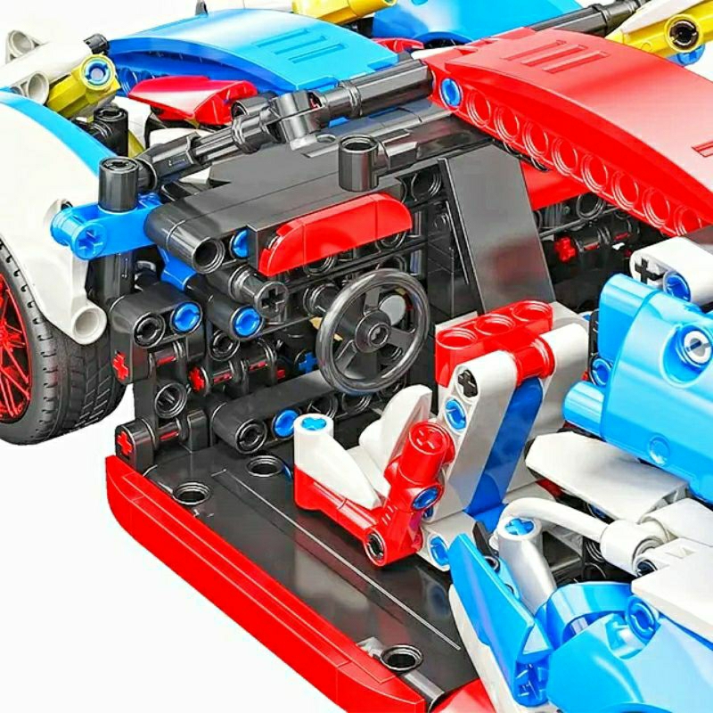 Bộ Xếp Hình 88320A Lắp Ráp Siêu Xe Evo SuperCar 1:14