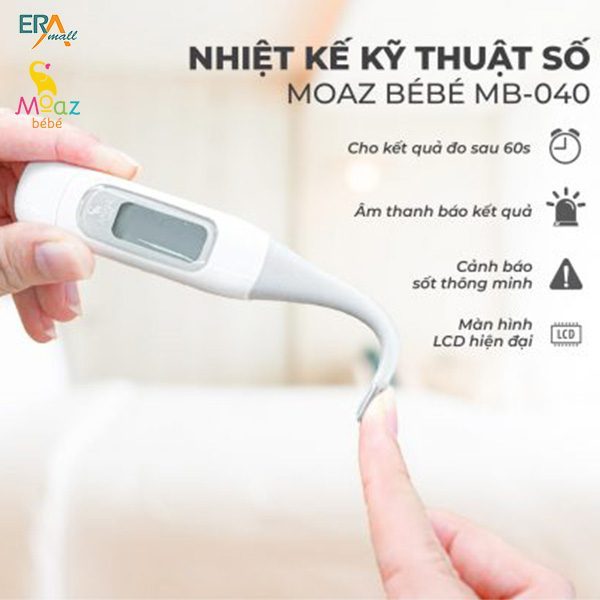 Nhiệt kế kỹ thuật số Moaz BéBé MB040