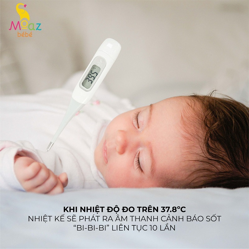 Nhiệt kế kỹ thuật số Moaz BéBé MB040