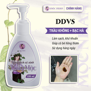 Dung dịch vệ sinh phụ nữ trầu không mát dịu, sạch sâu, khử khuẩn, dễ chịu chính hiệu MỘC NHAN 150ml