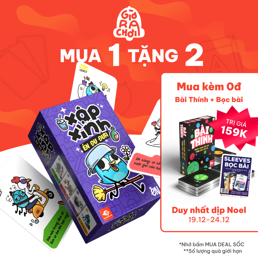 Xập xình - Én đu đưa| Bạn là nhất, bạn "xập" tất - Board Game VN