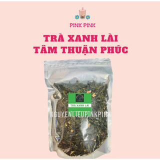Trà xanh lài pha chế trà sữa trà trái cây 500g từ pink pink nguyên liệu & dụng cụ pha chế đồ uống