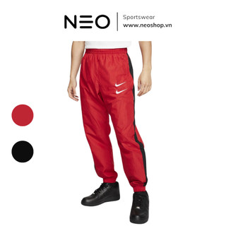 Quần dài nam thể thao vải gió chống nước n.ke swoosh woven track pants neoshopvn pm019