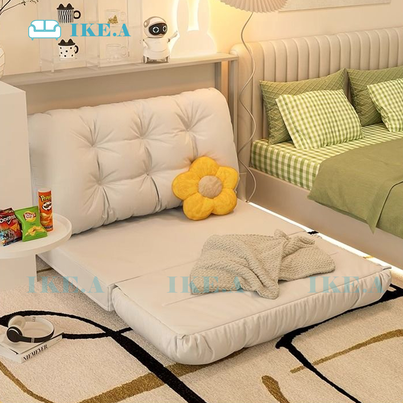 Sofa lười phòng khách chung cư nhỏ có thể nằm và nằm cho thuê ghế lười sàn phòng ngủ sofa đơn nhỏ