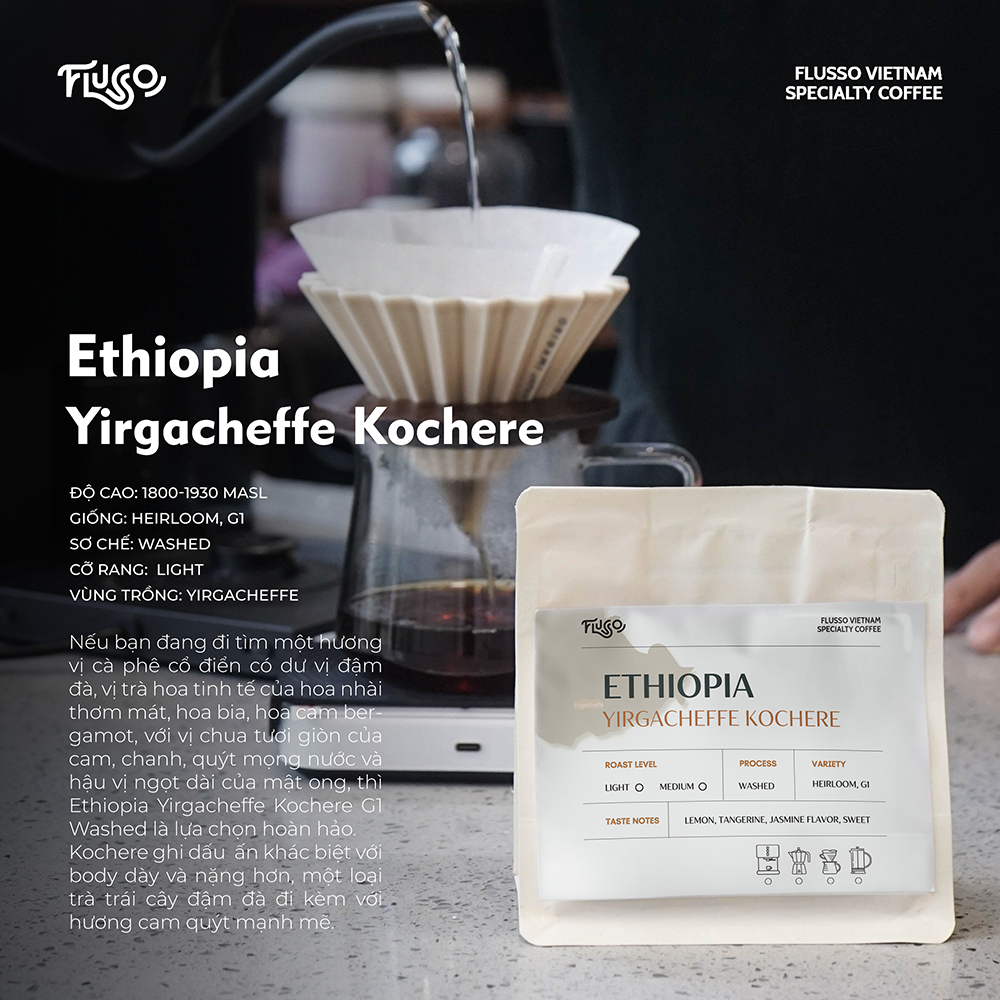 Cà phê Specialty Ethiopia G1