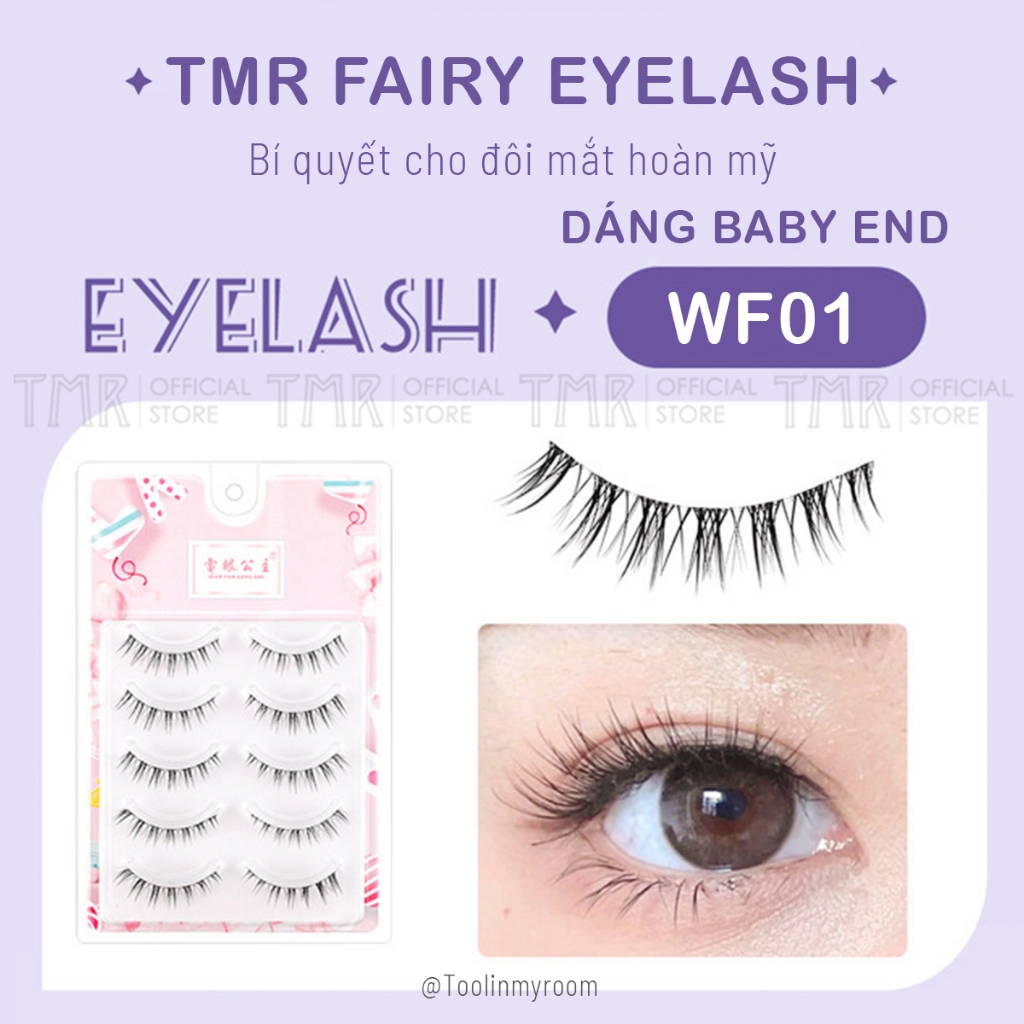 Mi Giả Tổng Hợp Các Loại TMR Eyelash Giúp Mắt To Tròn Và Cuốn Hút Tự Nhiên