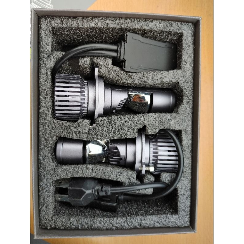 Bi led mini X8cho sh mode xe lỗ H4 nhỏ 6000k 12-24V