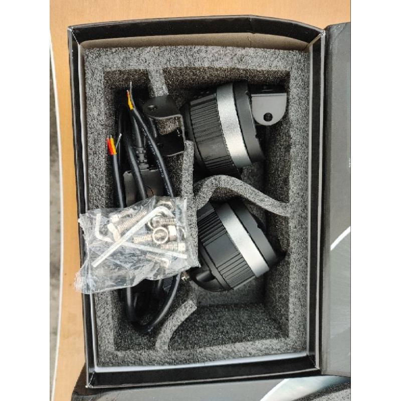 Trợ sáng CX9 2 màu có trợ pha 50w 9-60V các dòng xe