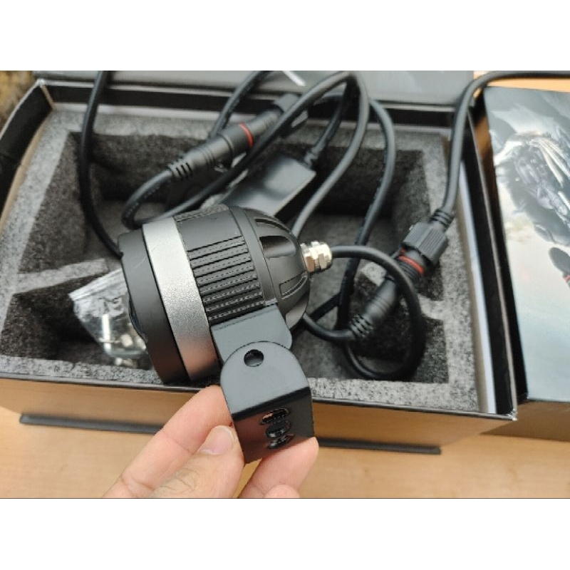 Trợ sáng CX9 2 màu có trợ pha 50w 9-60V các dòng xe