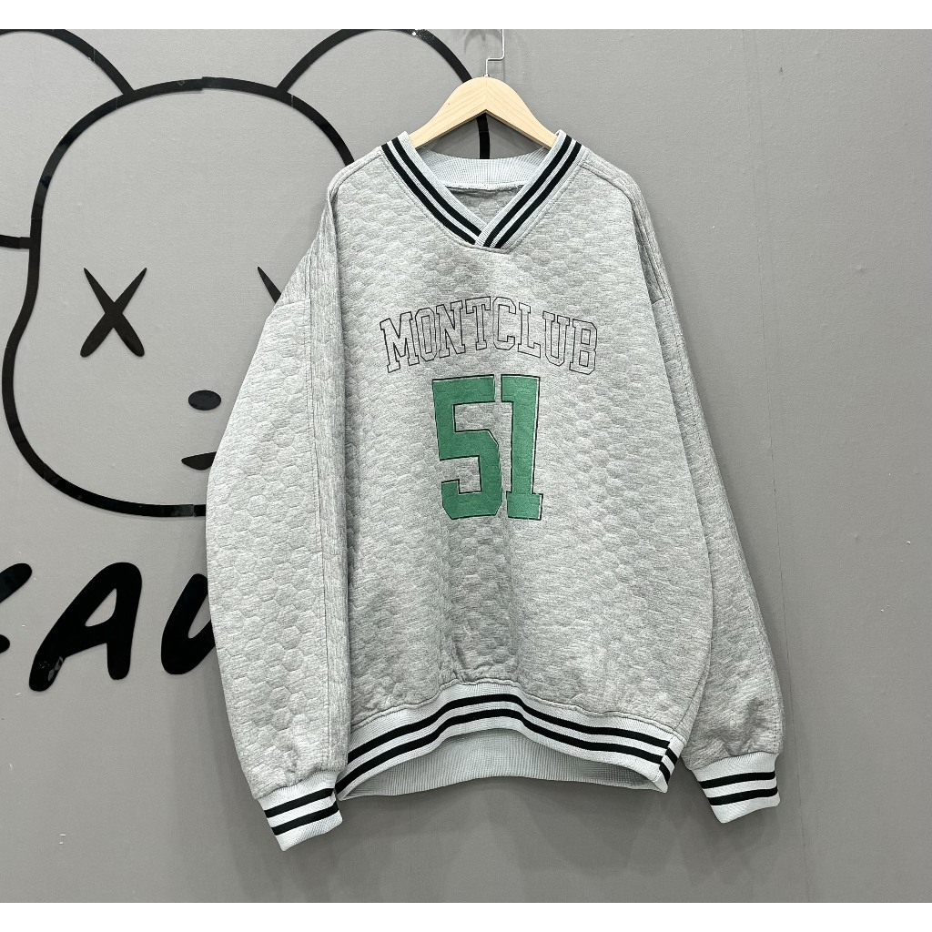Áo nỉ sweater xốp 51