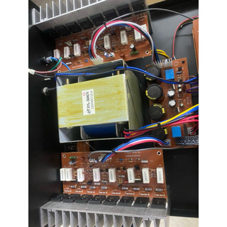 Amply 506 nhập mạch đỏ 16 sò to sò AC