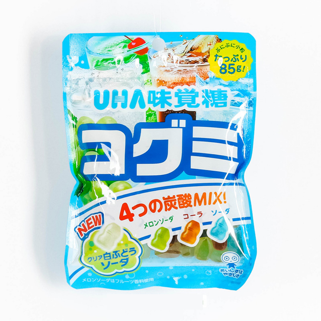 Kẹo dẻo trái cây UHA Kogumi gói 85g cho bé ăn dăm từ 3 tuổi - nhật bản