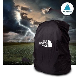 (Giá tốt nhất) Trùm Balo chống nước The North Face, Trùm Balo đi mưa chống thấm nước TNF dưới 40L