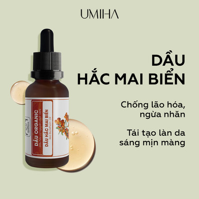 Dầu Hắc Mai Biển hữu cơ UMIHA 30ml