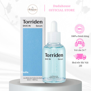 Serum Torriden Dive-in Low Molecular Hyaluronic Acid siêu cấp nước phục hồi da 50ml Duduhouse
