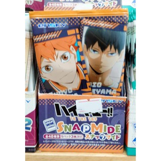 [Coctai][Sẵn][Official] Thẻ Nhân Phẩm - Snapmide Haikyuu Vol 1 - Random 1 Pack/3 Tấm