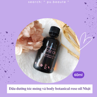 𝐃𝐚̂̀𝐮 𝐝𝐮̛𝐨̛̃𝐧𝐠 𝐭𝐨́𝐜 𝐦𝐨́𝐧𝐠 𝐯𝐚̀ 𝐛𝐨𝐝𝐲 𝐛𝐨𝐭𝐚𝐧𝐢𝐜𝐚𝐥 𝐫𝐨𝐬𝐞 𝐨𝐢𝐥 𝐍𝐡𝐚̣̂𝐭 𝟔𝟎𝐦𝐥