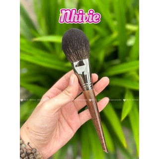 Cọ phủ phấn lông tự nhiên cán gỗ sồi