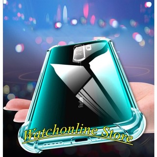 Ốp lưng dẻo chống va đập Xiaomi Note 8/8 pro Note 9 Note 9s trong suốt có lỗ móc dây đeo cổ