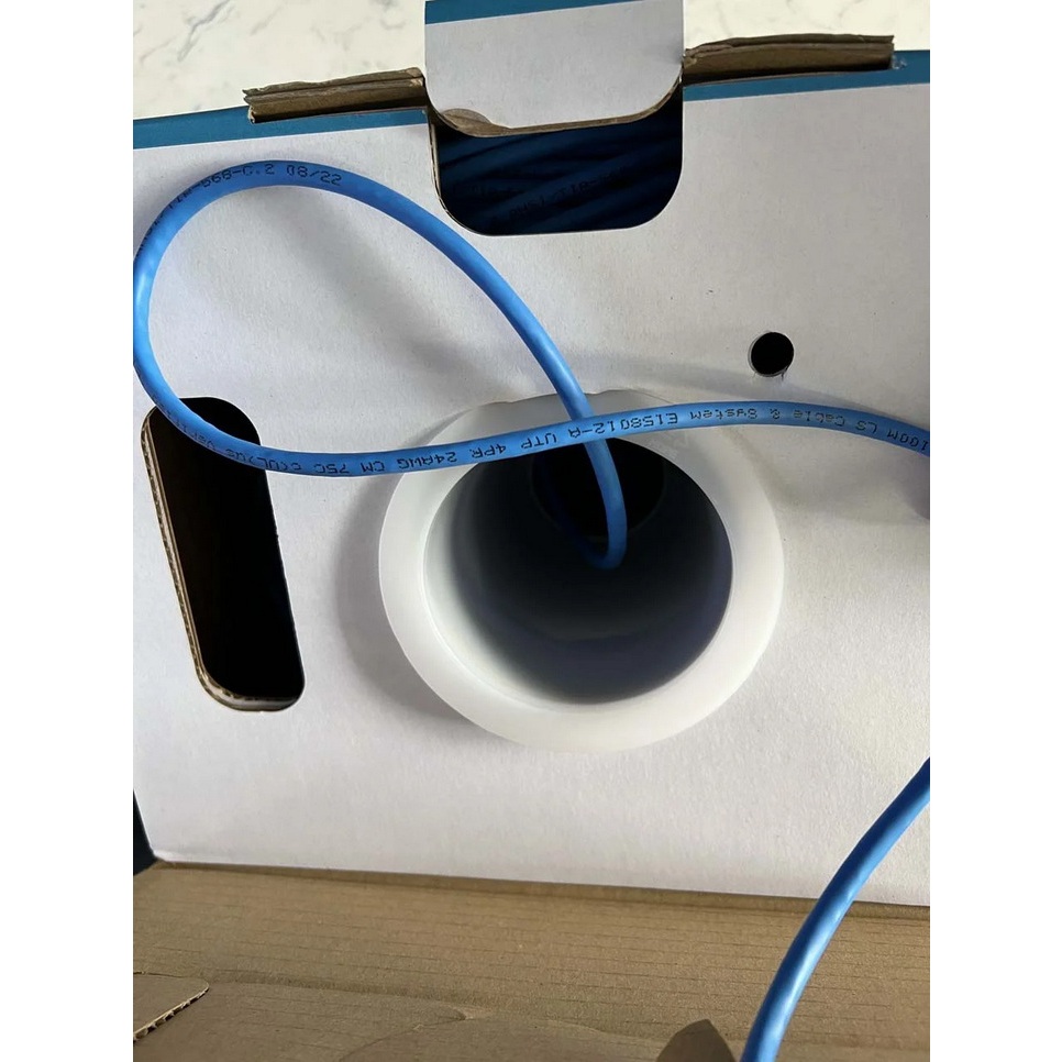 Cáp mạng LS CAT6 UTP, 24AWG – Cuộn 100M