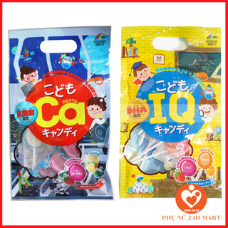 Kẹo mút Unimat Riken IQ bổ sung DHA và Canxi cho bé Nhật Bản