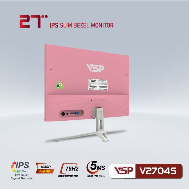 Màn hình VSP V2704S Pink  - Hàng Chính Hãng
