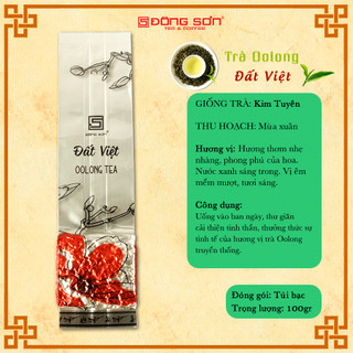 Trà ô long 100gr/gói - đông sơn - hoa việt collection