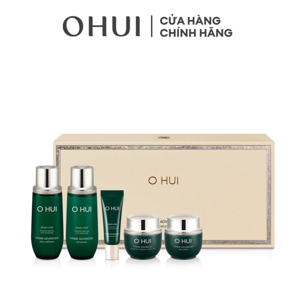 [HB Gift] Bộ chống lão hóa 5 bước cao cấp OHUI Prime Advancer 5pcs Set