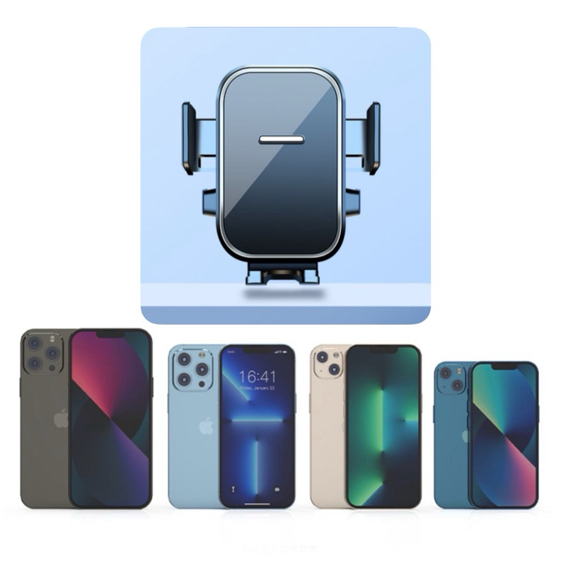 Giá đỡ điện thoại ô tô hình thác nước không che tầm nhìn lái xe - Kẹp giữ điện thoại gắn taplo xe hơi xoay 360 độ