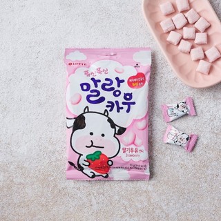 Kẹo dẻo vị dâu tây 79g lotte hàn quốc