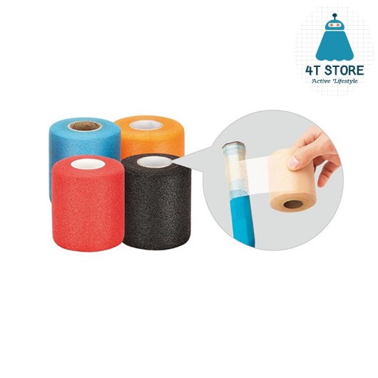 Quấn cốt vợt cầu lông, cuốn lót xốp vợt cầu lông 6cm x 20m