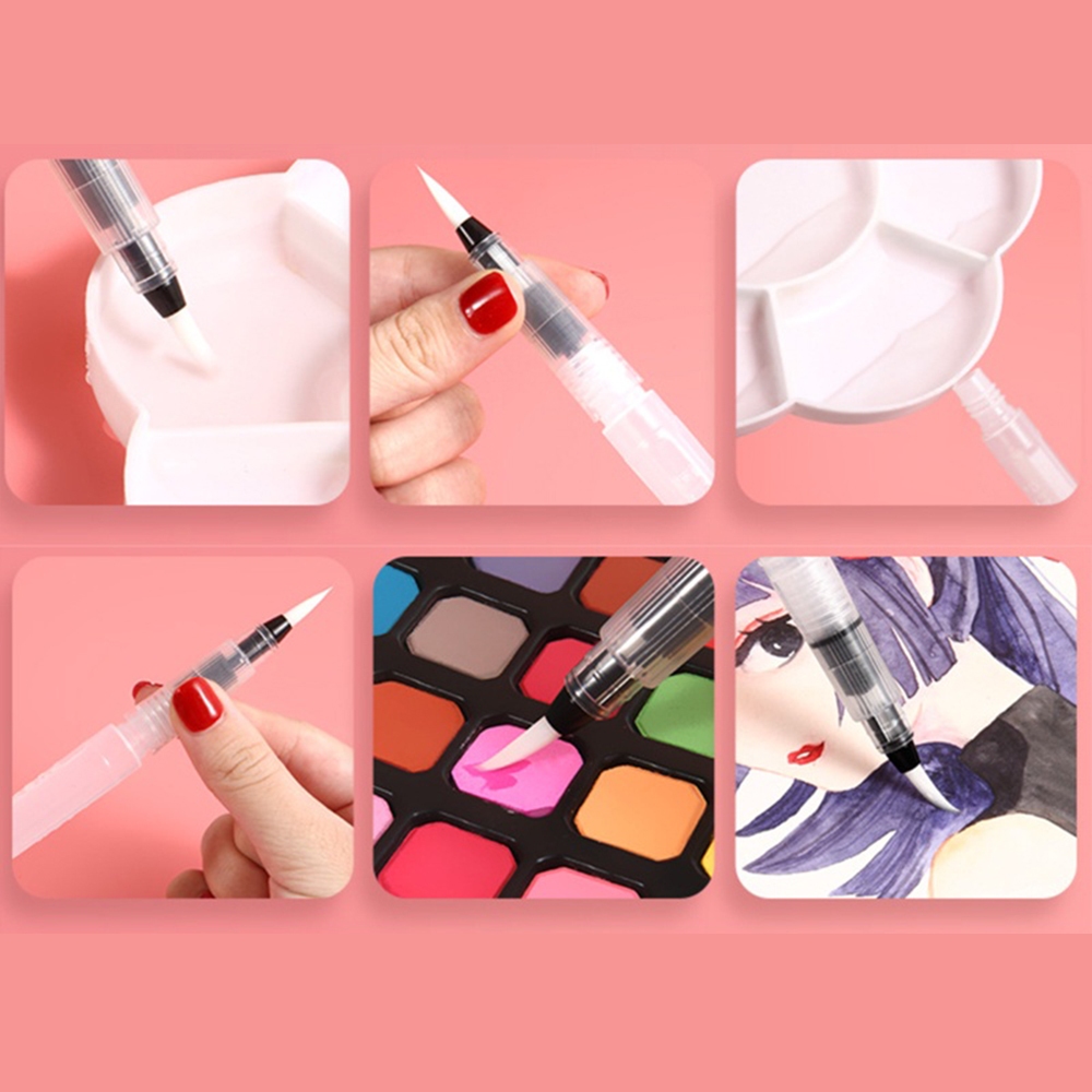 Cọ vẽ bơm nước GIORGIONE Waterbrush vẽ màu nước tiện lợi