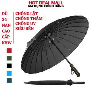 Ô Dù Siêu To KAW  24 Nan Loại Tốt Kiểu Dáng Đẹp Vải Chống Thấm Nước Chống Tia UV - 1 ĐỔI 1