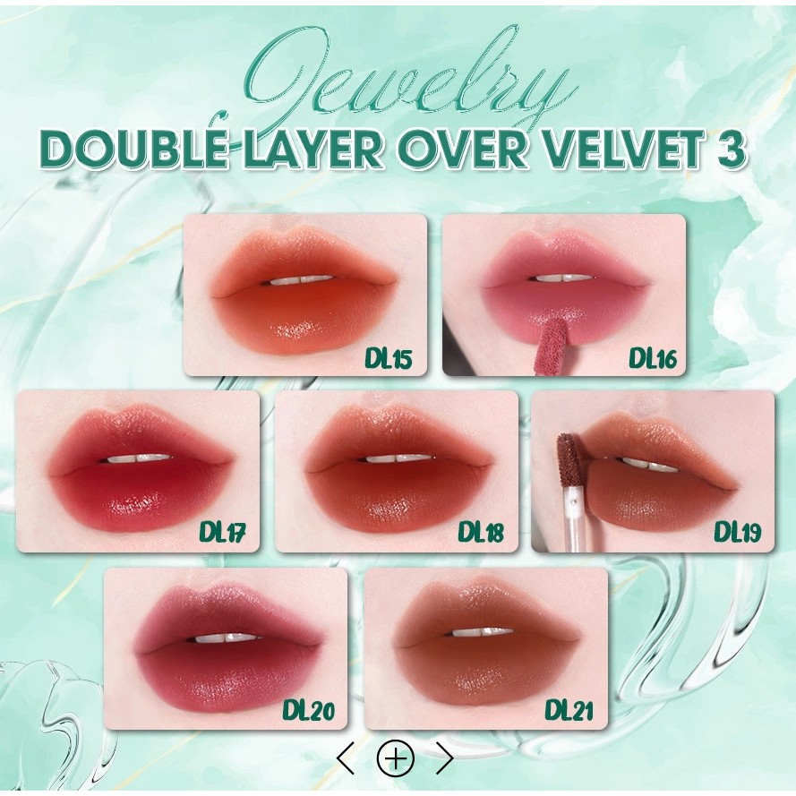 Son Kem Lì Black Rouge Double Layer Over Velvet Ver 2- Gallery Vỏ Tím Đủ Màu