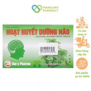 Hoạt huyết dưỡng não Đại Y